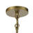 Everly Quinn Windward Passage Soft Brass Pendant Light