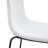 Set Of 2 Modern Minimalist Style PU Material Bar Stools -White, Suitable For Kitchen, Bar, And Modern Home Design, With Product Dimensions Of 17.7*14.5*37 Inches.-453341950