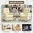 Lift Assist Power Recliner Chair With Vibration Massage & Heating-2017744018