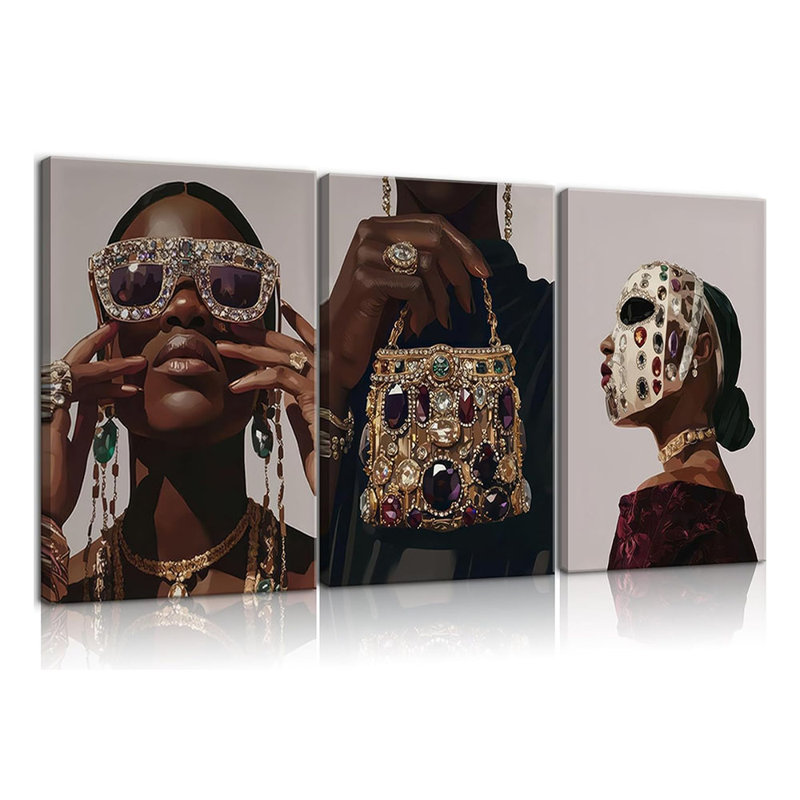 3 Piece Wrapped Canvas Print