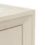 Commode portrait avec éclairage DEL - Blanc albâtre