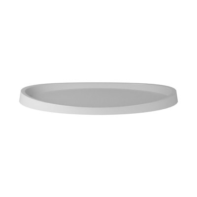 Ebern Designs Newport Amenity Tray, Cosmetic Organiser, Hand Towel Storage For Bathroom Vanity Countertop, Metal White Finish
