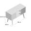 Newman 96cm Sideboard