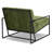  Bo Velvet Fabric Lounge Chair