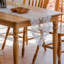 Solid wood oak dining table-108223522