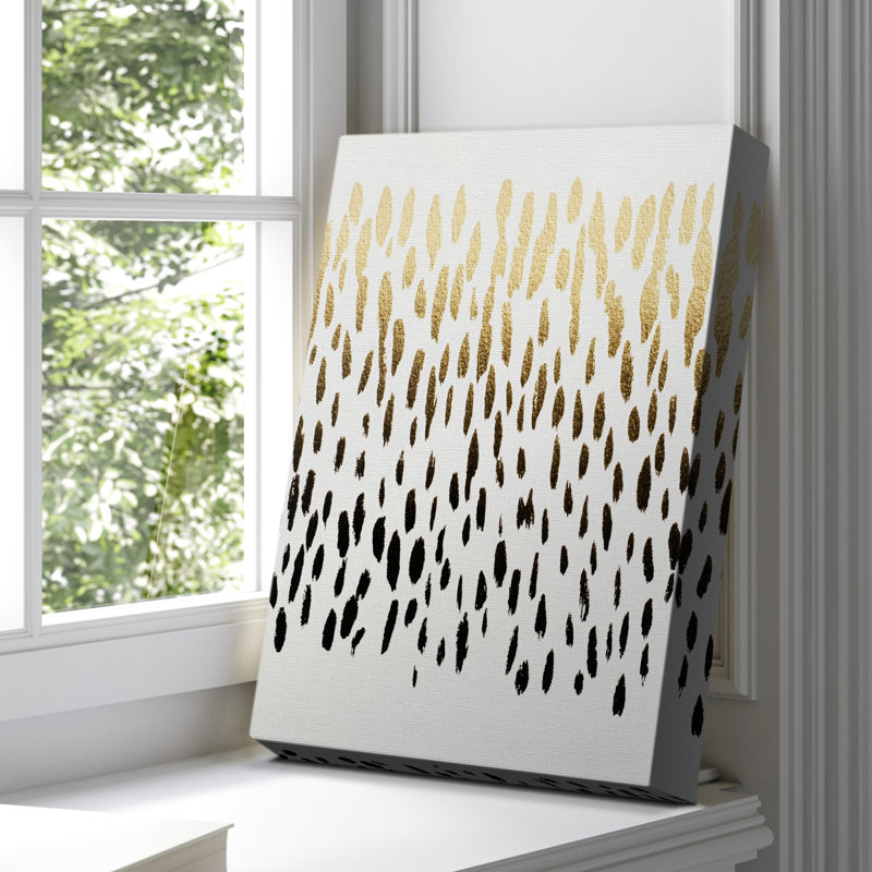 Abstract CCCXCVI Gallery Wrapped Canvas - Ready To Hang, 18" H x 12" W