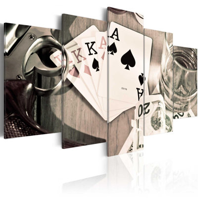 " Poker Night " 5 - Pieces