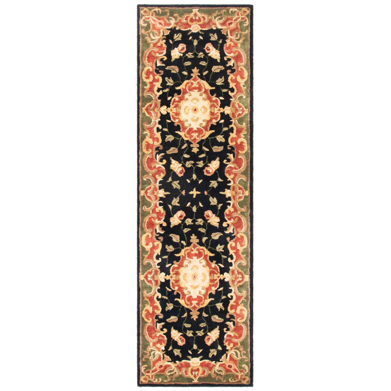 Alger Hand Tufted Wool Oriental Rug, Runner 2'3" x 8'