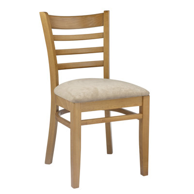 Litton 18'' H Upholstered Beech Side Chair