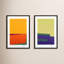 Sahara & Kalahari. Set Of 2 Print by Lee Lessem-2084754355-2084754362