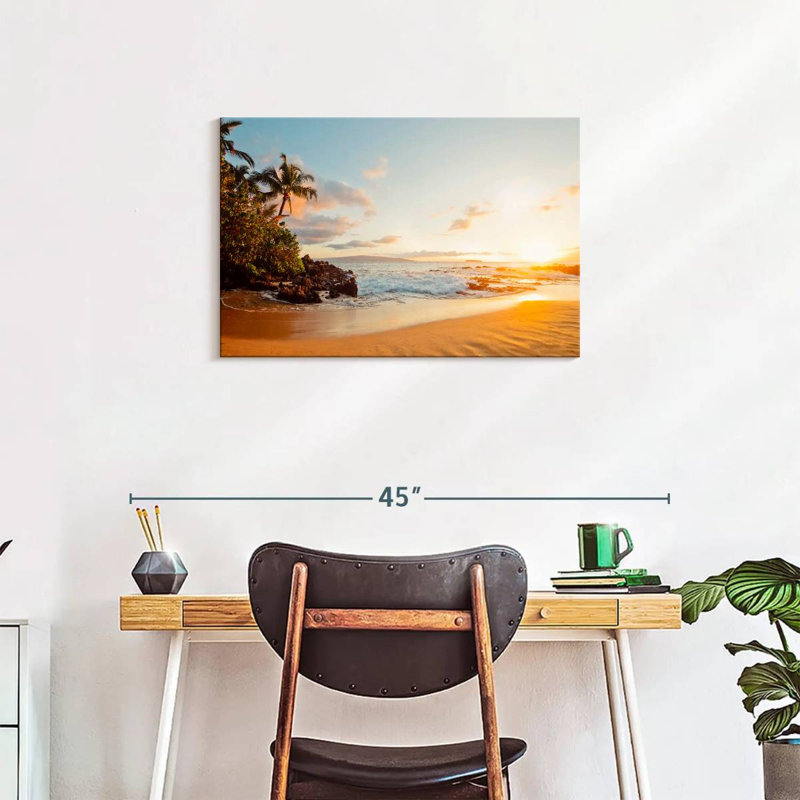 Gillard Tropical Maui Sunset, H 20 po x l 30 po