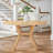 42“ Solid Wood Round Dining Table-437376670