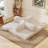 78.74'' Wide Modular Convertible Compression Sleeper Sofa Bed with High-Density Foam and Fixed-Shape Frame-119236063