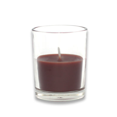 Glass Votive Candle with Holder