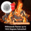 3'' Round Ceramic Fire Pit Accessory