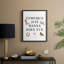 Cowgirls Just Wanna Have Fun, reproduction encadrée - bois massif-55268431-55268420