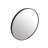 Large Round Black Circular Mirror-385347524