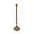 Slender Aluminum Taper Candle Holder with Bead Accents-1433081341
