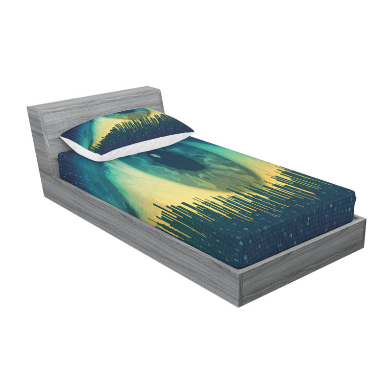 Microfiber Sheet Set, Twin XL Sheet Set with Fitted Sheet