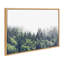 «Lush Green Forest on a Foggy Day» par The Creative Bunch Studio, reproduction d'art sur toile encadrée-708317695-708317689