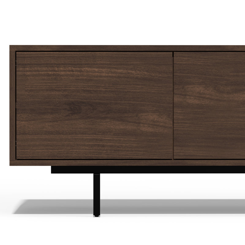 Cambridge 4 Door TV Console for TVs up to 85", Brown