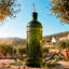16,1 oz Huilier vinaigrier en verre avec motif olive en relief-216404752