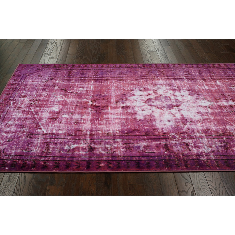 Tapis violet Frissell, 8 pi 2,4 po x 9 pi 11 po