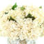 Hortensias dans un vase décoratif en céramique