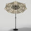 Maust 3m Traditional Parasol with LED Light-1111799559