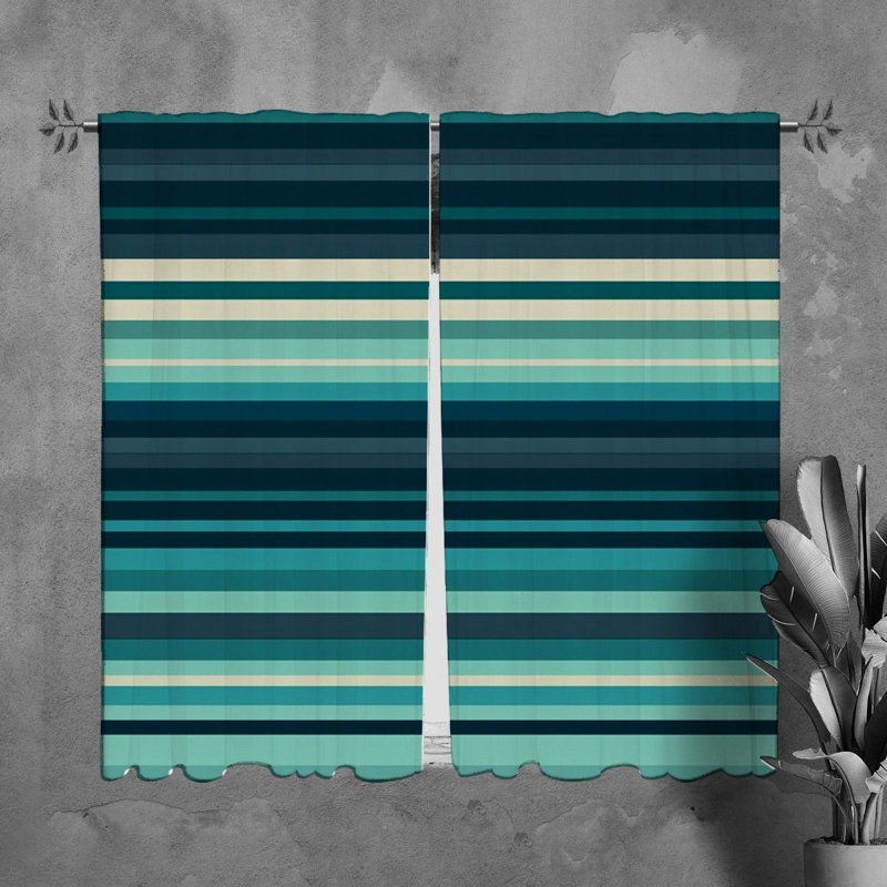Paire de rideaux obscurcissant en polyester Zaylaa, L 40 po x L 61 po