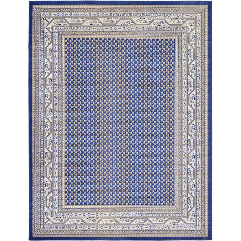 Tapis bleu area Wingate, Rectangle 9 pi x 12 pi