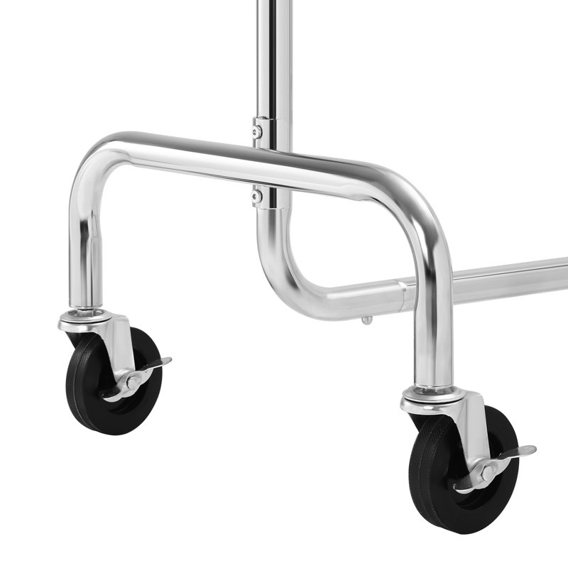 Porte-vêtements roulant l 21,7"