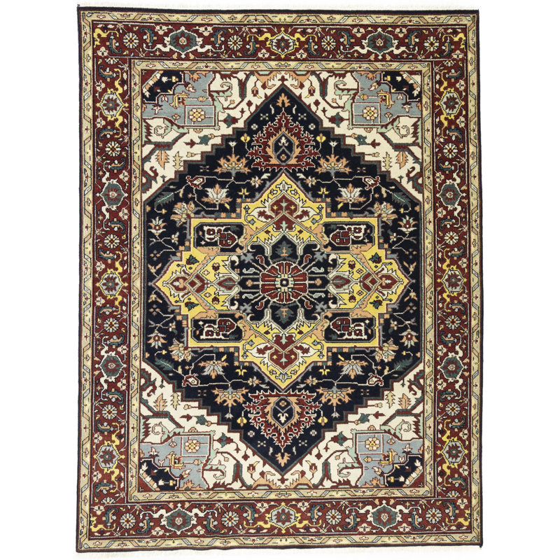 Performance Wool Geometric Rug