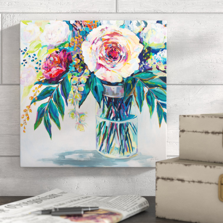 Alluring by Jeanette Vertentes - Wrapped Canvas Painting