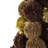 8.7X8.7X31.5" Tall Tree Christmas Table Decor, Coffee Multi