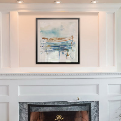 «Malibu Marina I», reproduction encadrée