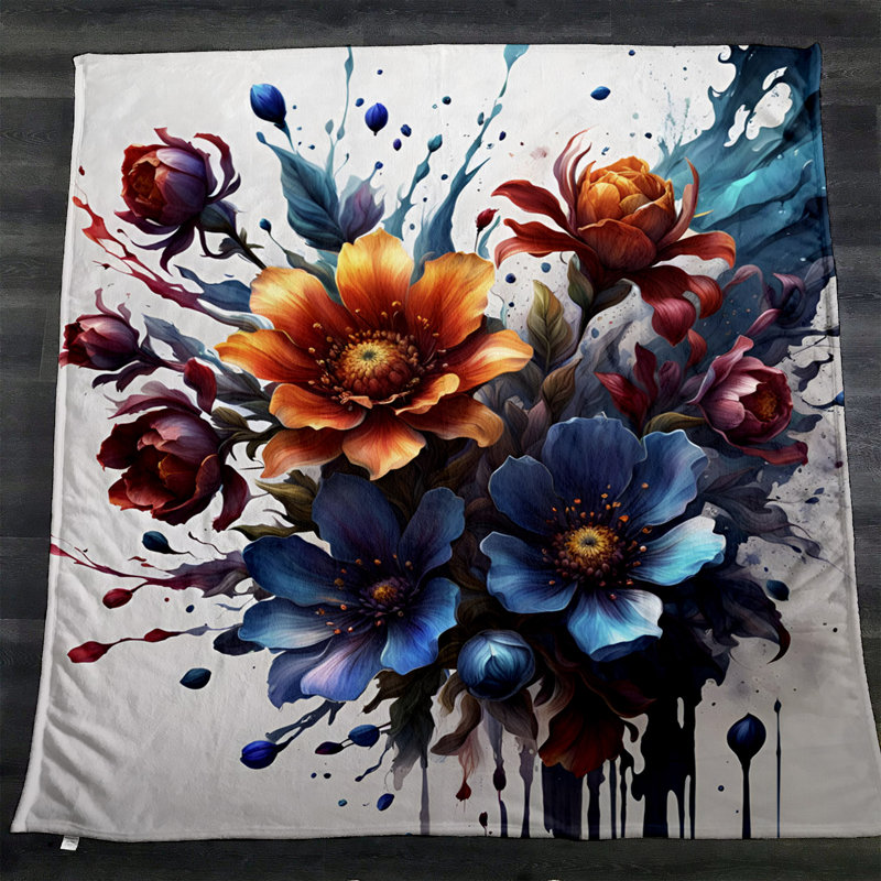 Throw Blanket, 51" W x 60" L