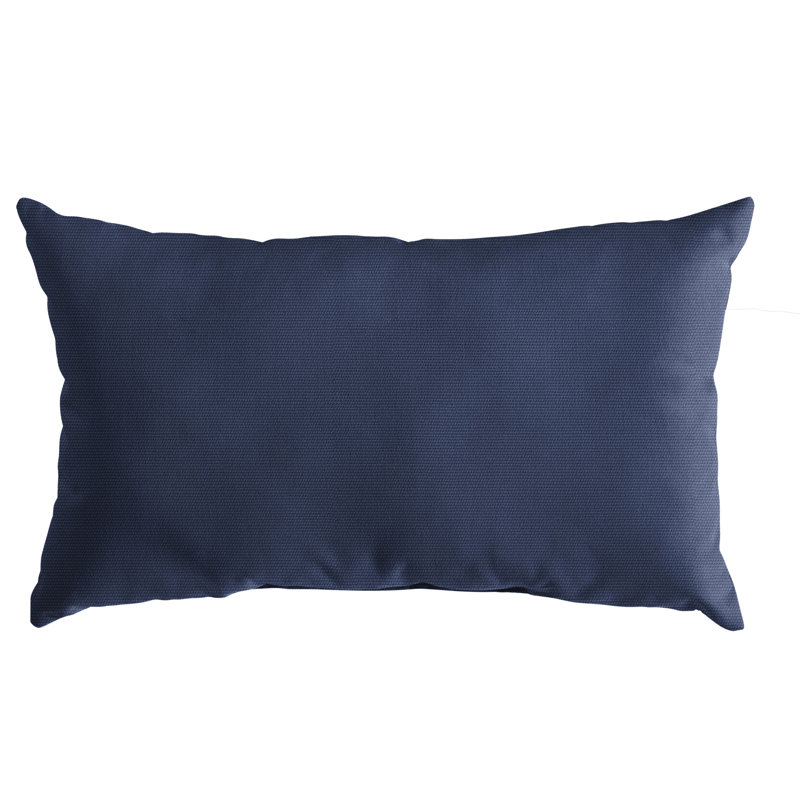 Sunbrella® Outdoor Throw Pillow, Dark Blue