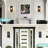 Outdoor Wall Sconce 1 Light Rectangular Metal Frame And Glass Shade