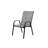 4 Piece Patio Chairs, Outdoor Camping Chairs With Breathable PVC-coated polyester Fabric, Set Of 2 Garden Chairs With Armrest High Backrest For Garden Patio Pool Beach Yard Space Saving