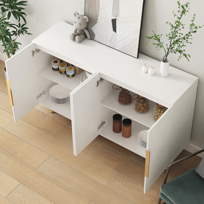 Armoire décorative, Blanc