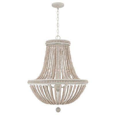 Handley 6 - Light Dimmable Empire Chandelier