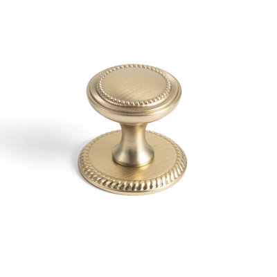 1.3" Mushroom Knob With Round Backplate Multipack