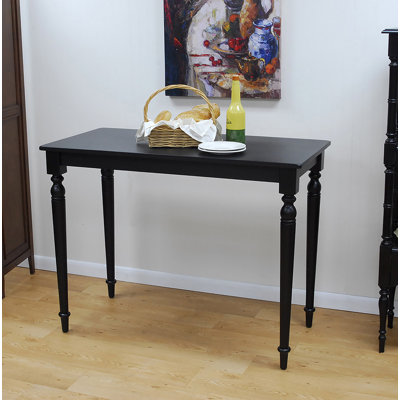 Table contemporaine 36 po à hauteur de comptoir contemporaine au design compact et peu encombrant