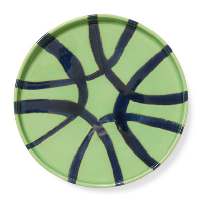 Amalfi Appetizer Plate - Lime - 7.1"