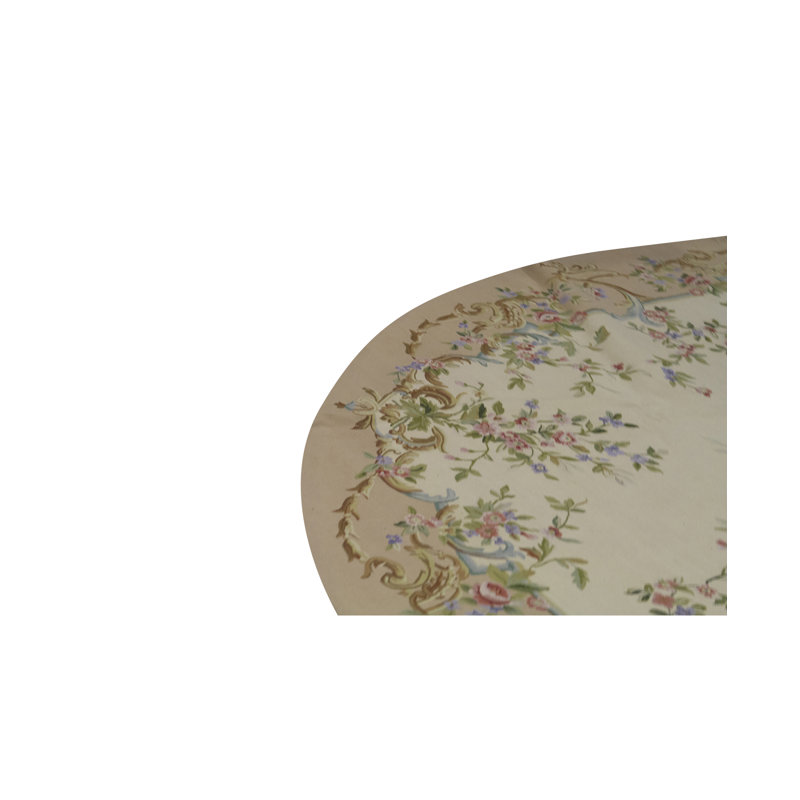 Wool Floral Area Rug