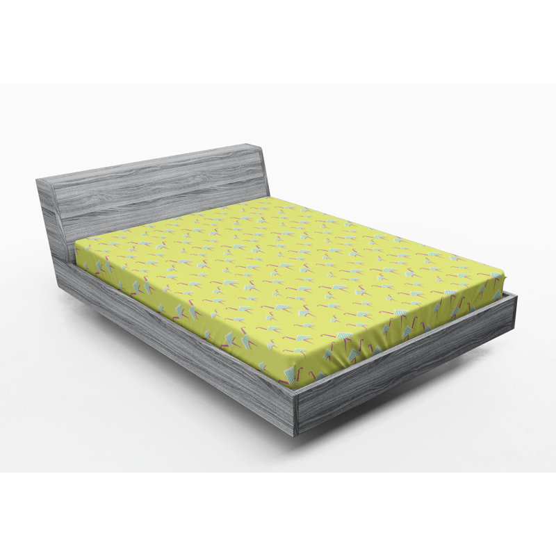 Microfiber Fitted Sheet, Full Fitted Sheet, Crane