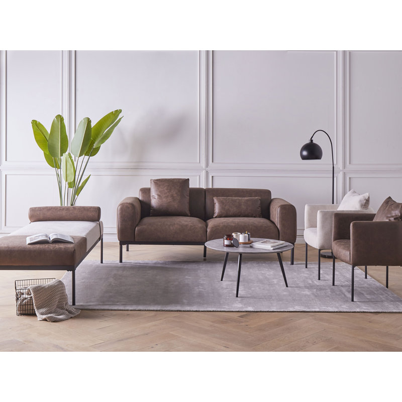 MALMOS 2 Seater Sofa, Dark Brown