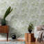 Flourish 10m x 53cm Glitter Wallpaper Roll-112682284