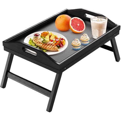 Black TV Trays You'll Love | Wayfair